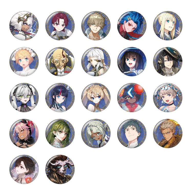 FGO フェス　Fes 缶バッジ ポートレイト　テスカトリポカ Fate/ Grand Order Fes. 2026 カルデア学園祭 ～11th Anniversary～