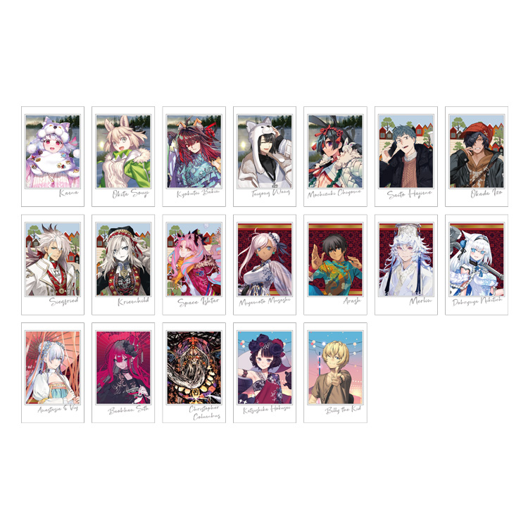 FGO Fate/Grand Order フェス ポートレイト ポトレ 過去周年 Fate/ Grand Order Fes. 2026 カルデア学園祭 ～11th Anniversary～