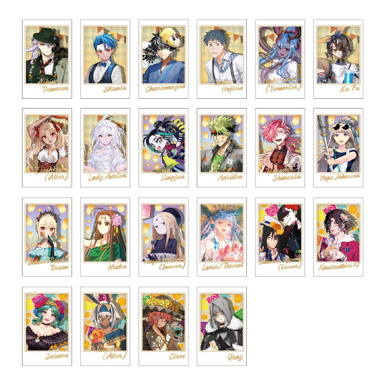 FGO フェス　京まふ　CBC　ポートレート　ポートレイト　バラ売り可 Fate/ Grand Order Fes. 2026 カルデア学園祭 ～11th Anniversary～